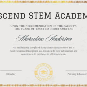 Ascend STEM Academy Diploma